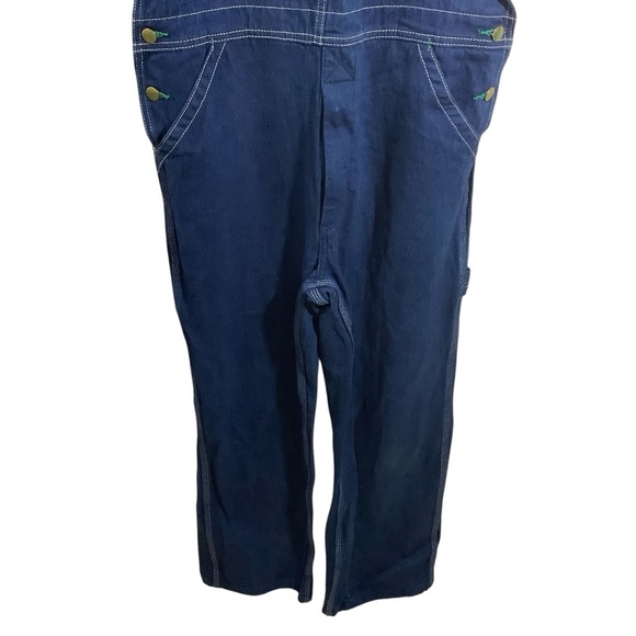 Liberty Y2K Blue Denim Overalls Barn - Picture 3 of 9